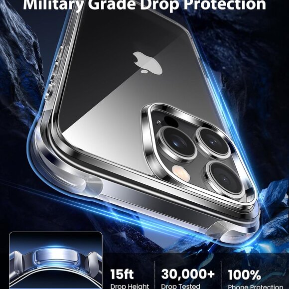 New iPhone 15 Pro Case Clear - Picture 4 of 8